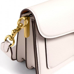 Сумка Coach Tabby Shoulder Bag 26 Brass/Chalk