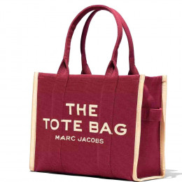 СУМКА MARC JACOBS THE JACQUARD LARGE TOTE BAG  MERLOT