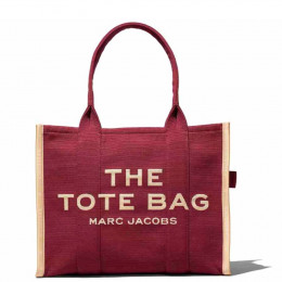 СУМКА MARC JACOBS THE JACQUARD LARGE TOTE BAG  MERLOT