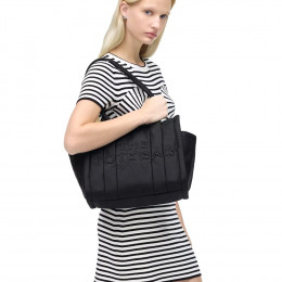 СУМКА MARC JACOBS THE PUFFY NYLON MEDIUM TOTE BAG BLACK