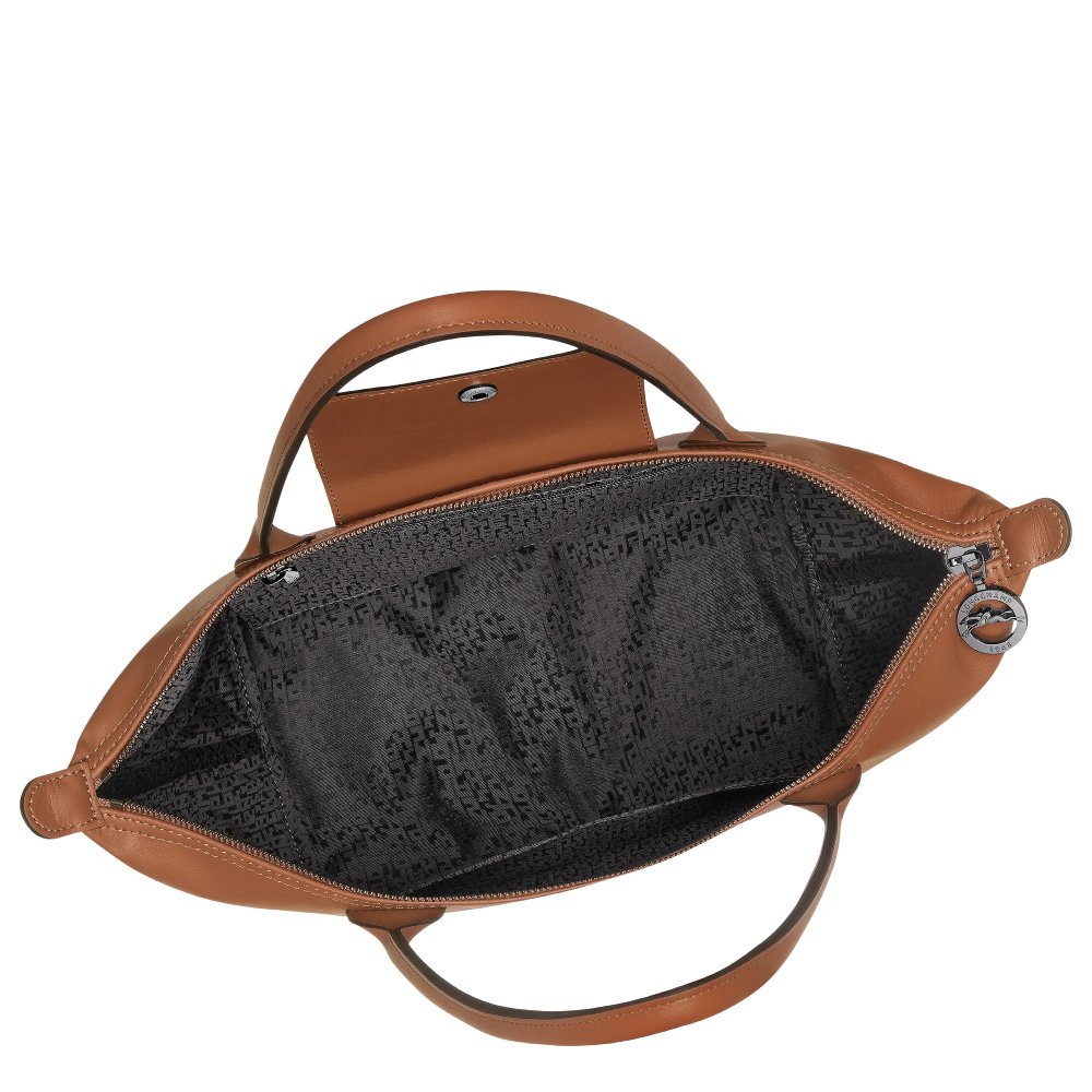 Сумка Longchamp Le Pliage Xtra M Tote Bag Cognac - Leather