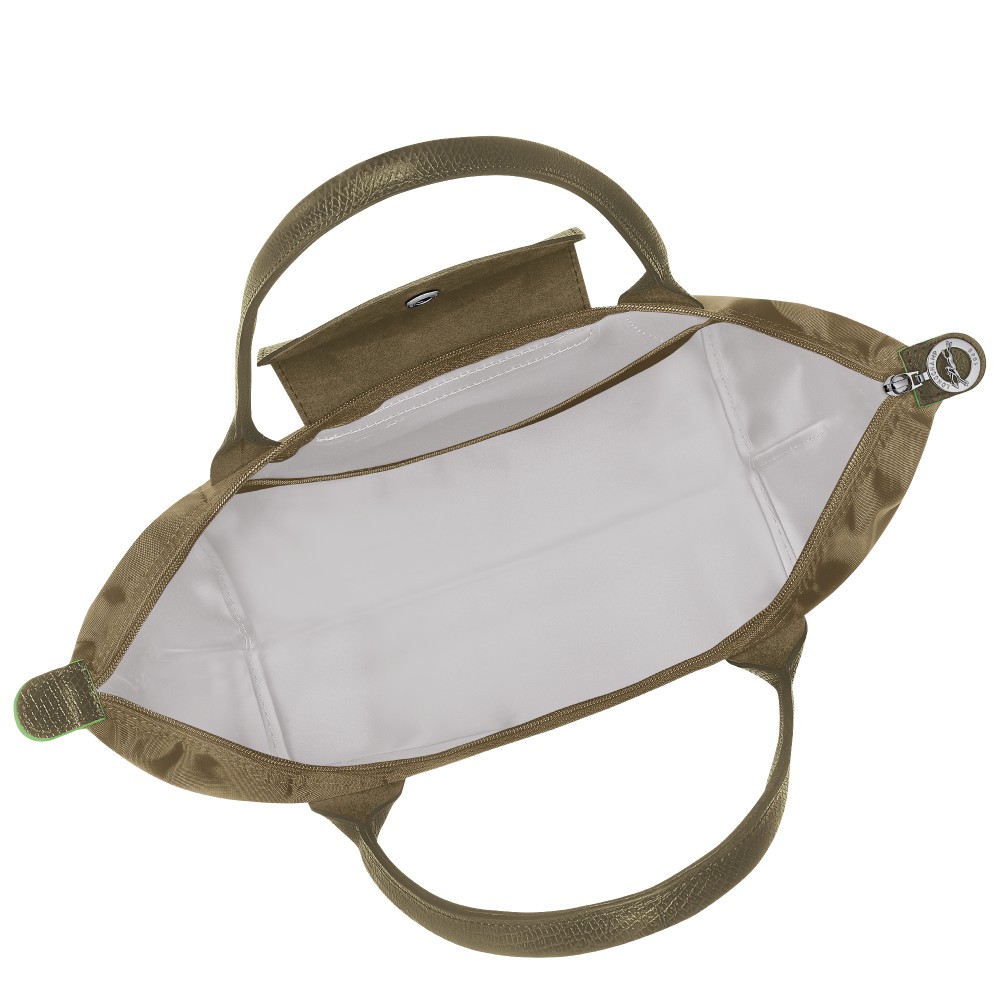 Сумка Longchamp Le Pliage Green  M Tote bag Artichoke - Recycled canvas