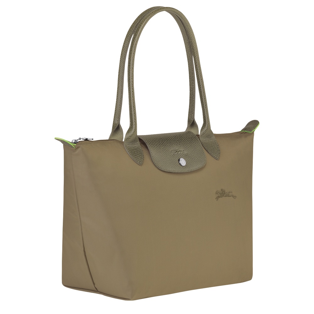 Сумка Longchamp Le Pliage Green  M Tote bag Artichoke - Recycled canvas