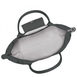 Сумка Longchamp Le Pliage Green  M Tote bag Graphite - Recycled canvas