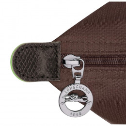Сумка Longchamp Le Pliage Green  M Tote bag Mocha - Recycled canvas