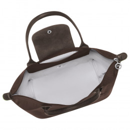 Сумка Longchamp Le Pliage Green  M Tote bag Mocha - Recycled canvas