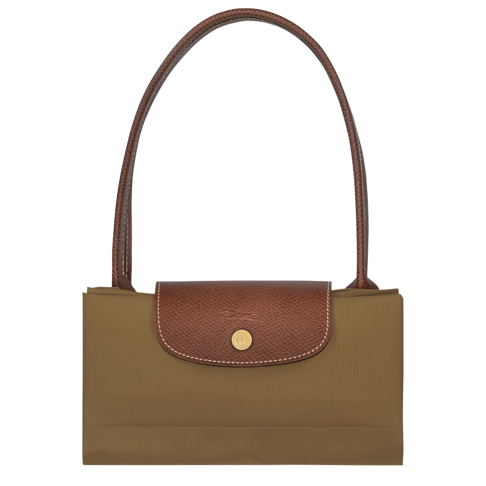 Сумка Longchamp Le Pliage Green L Tote bag Olive - Recycled canvas