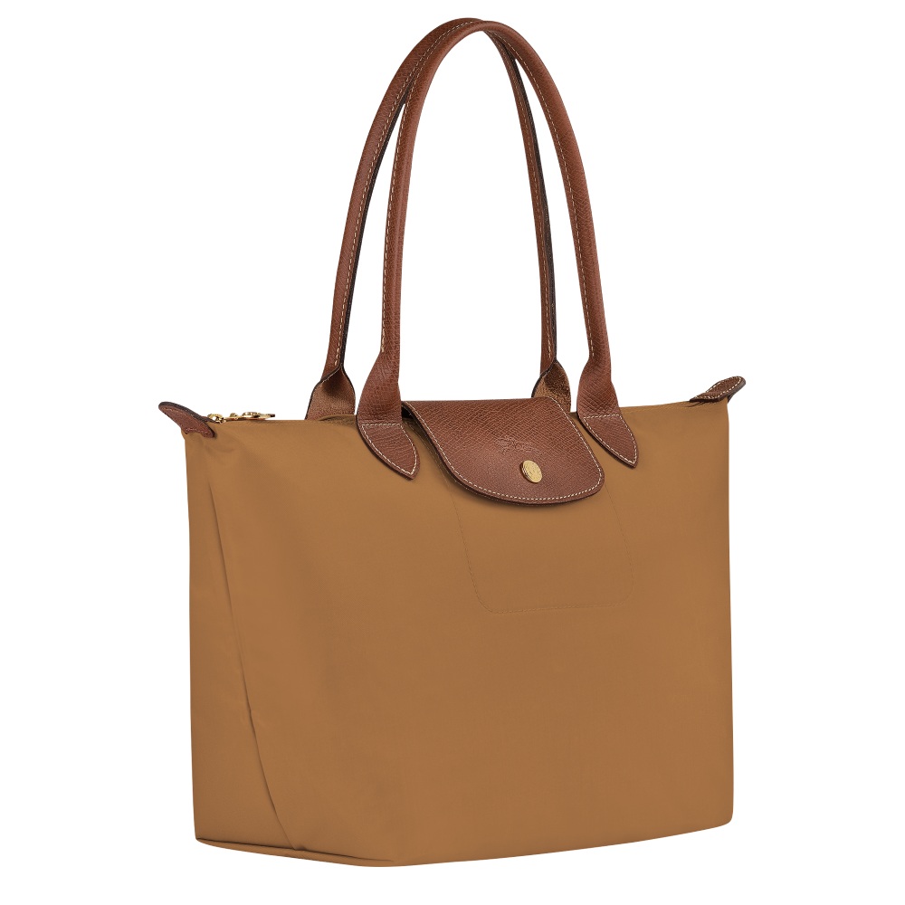Сумка Longchamp Le Pliage Original M Tote bag Desert - Recycled canvas