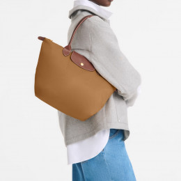 Сумка Longchamp Le Pliage Original M Tote bag Desert - Recycled canvas