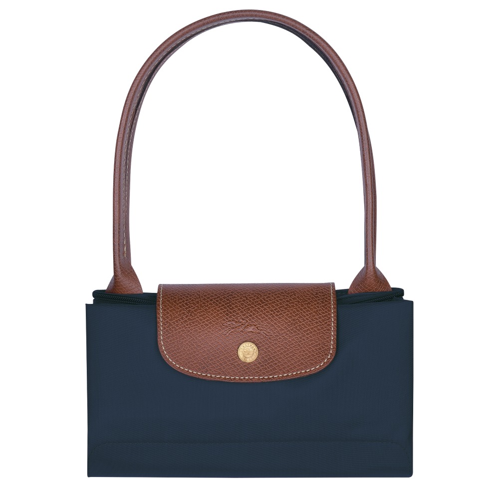 Сумка Longchamp Le Pliage Original M Tote bag Navy - Recycled canvas