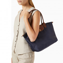 Сумка Longchamp Le Pliage Original M Tote bag Navy - Recycled canvas