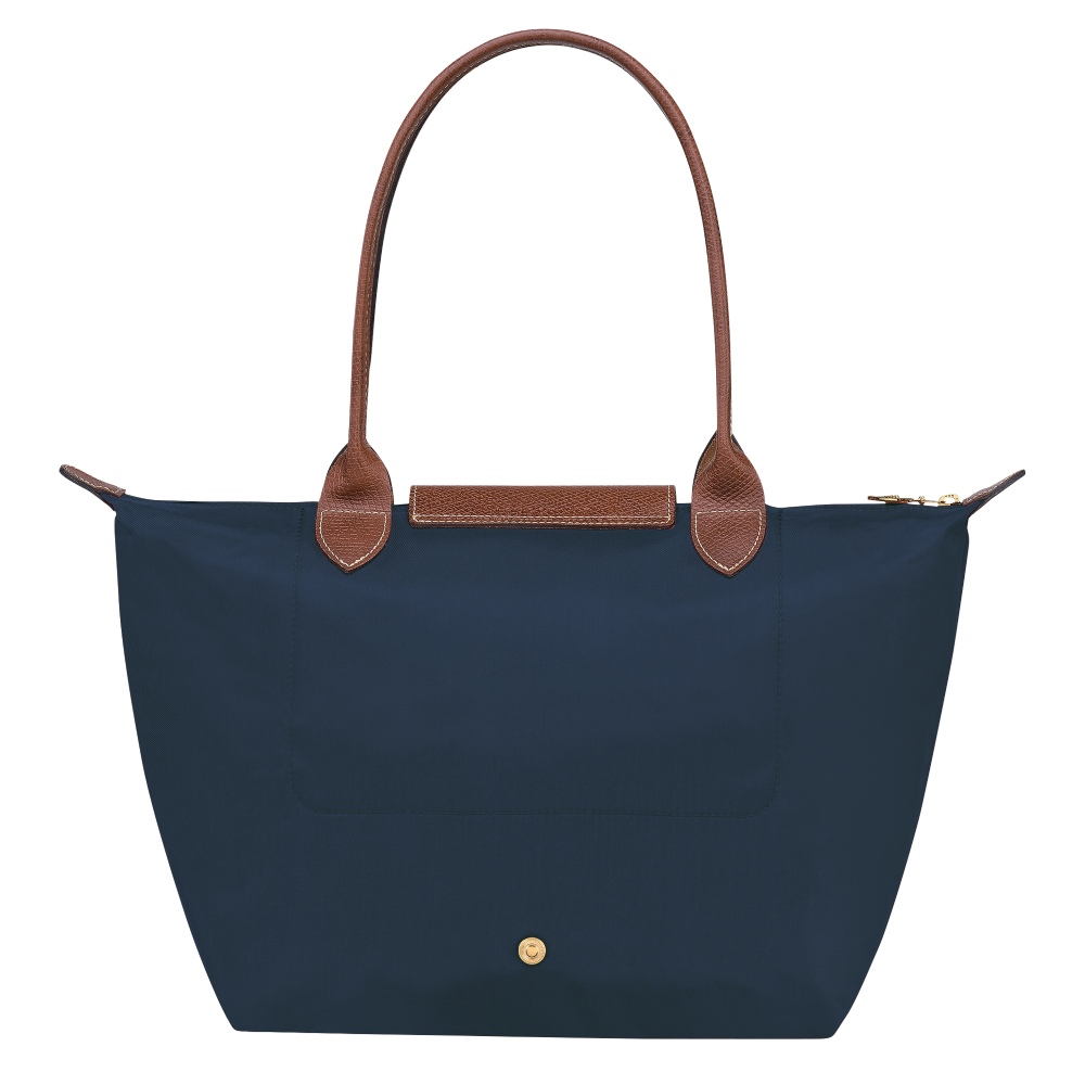 Сумка Longchamp Le Pliage Original M Tote bag Navy - Recycled canvas