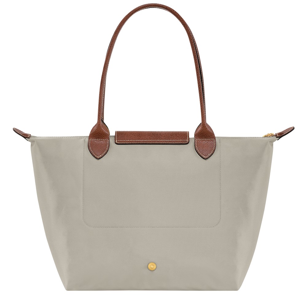 Сумка Longchamp Le Pliage Original M Tote bag Pebble - Recycled canvas