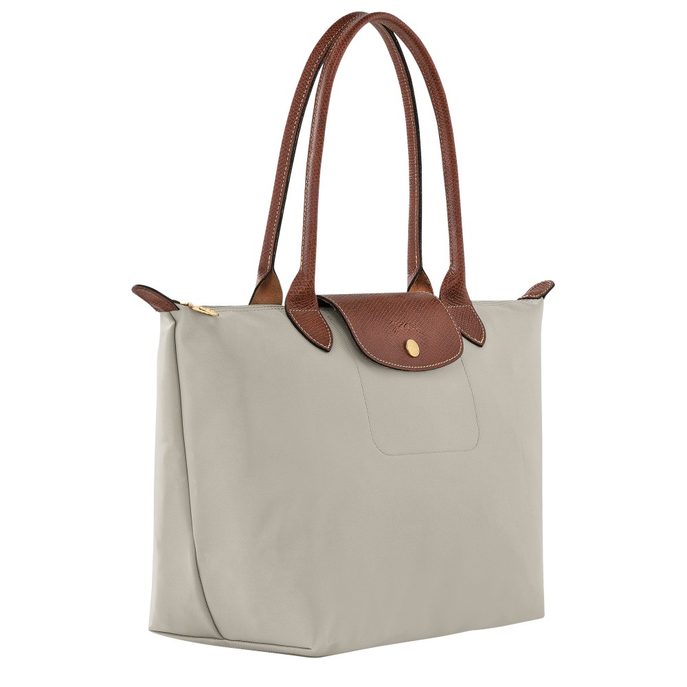 Сумка Longchamp Le Pliage Original M Tote bag Pebble - Recycled canvas