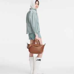 Сумка Longchamp Le Pliage Xtra S Handbag Cognac - Leather