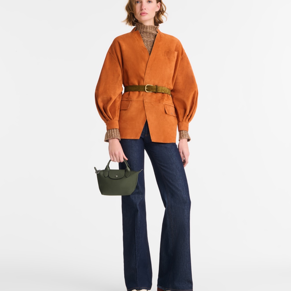 Сумка Longchamp Le Pliage Xtra XS Handbag Fir - Leather