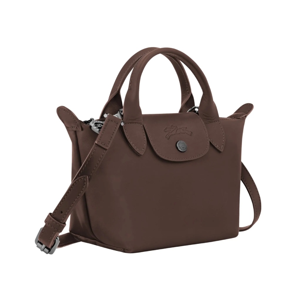 Сумка Longchamp Le Pliage Xtra XS Handbag Mocha - Leather