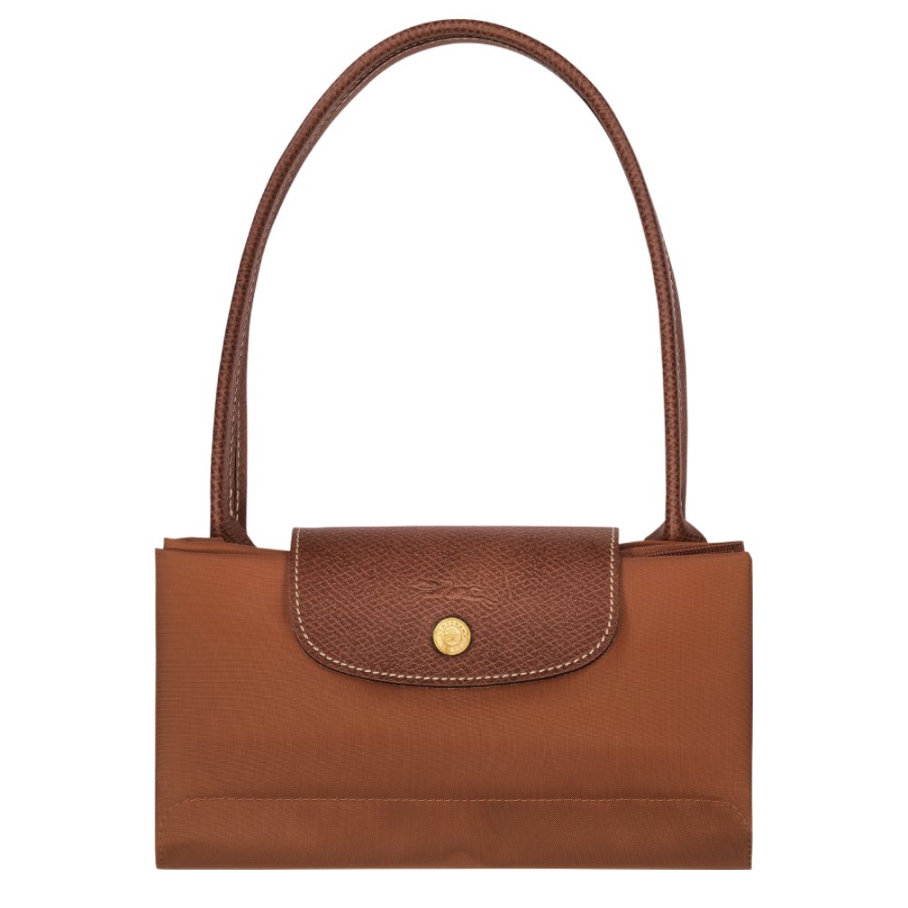 Сумка Longchamp Le Pliage Original L Tote bag Cognac - Canvas