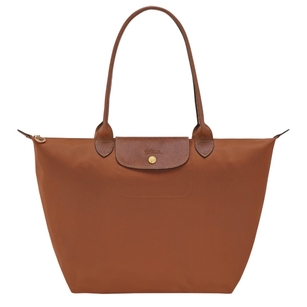 Сумка Longchamp Le Pliage Original L Tote bag Cognac - Canvas