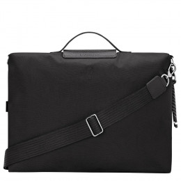 Сумка Longchamp Le Pliage Energy Briefcase Black - Canvas