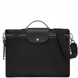 Сумка Longchamp Le Pliage Energy Briefcase Black - Canvas