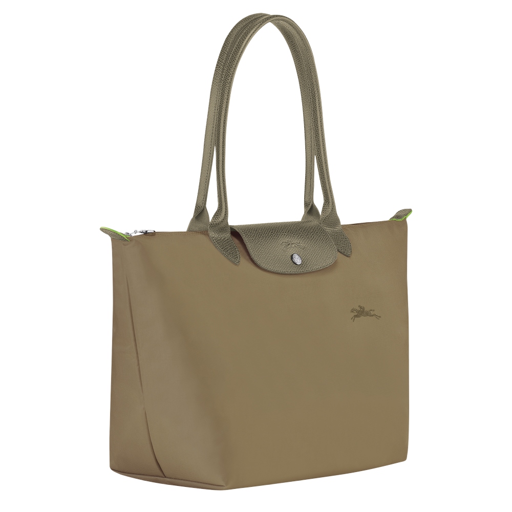 Сумка Longchamp Le Pliage Green L Tote bag Artichoke - Recycled canvas