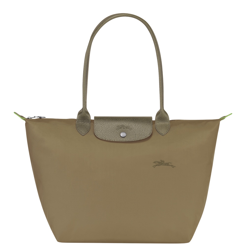 Сумка Longchamp Le Pliage Green L Tote bag Artichoke - Recycled canvas