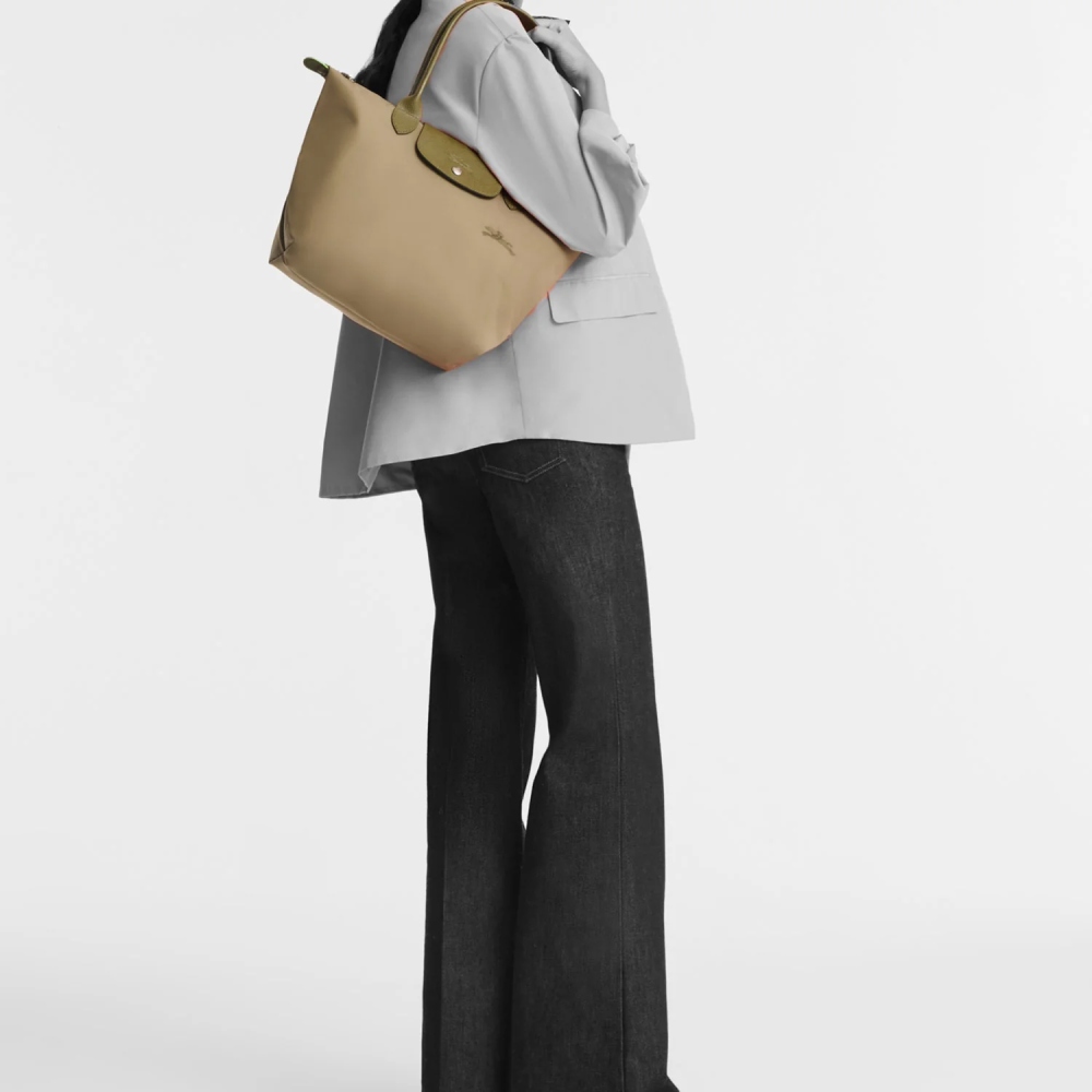 Сумка Longchamp Le Pliage Green L Tote bag Artichoke - Recycled canvas