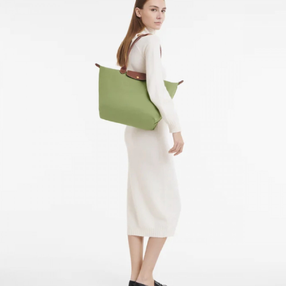 Сумка Longchamp Le Pliage Original L Tote bag Lichen - Recycled canvas