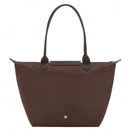 Сумка Longchamp Le Pliage Green L Tote bag Mocha - Recycled canvas