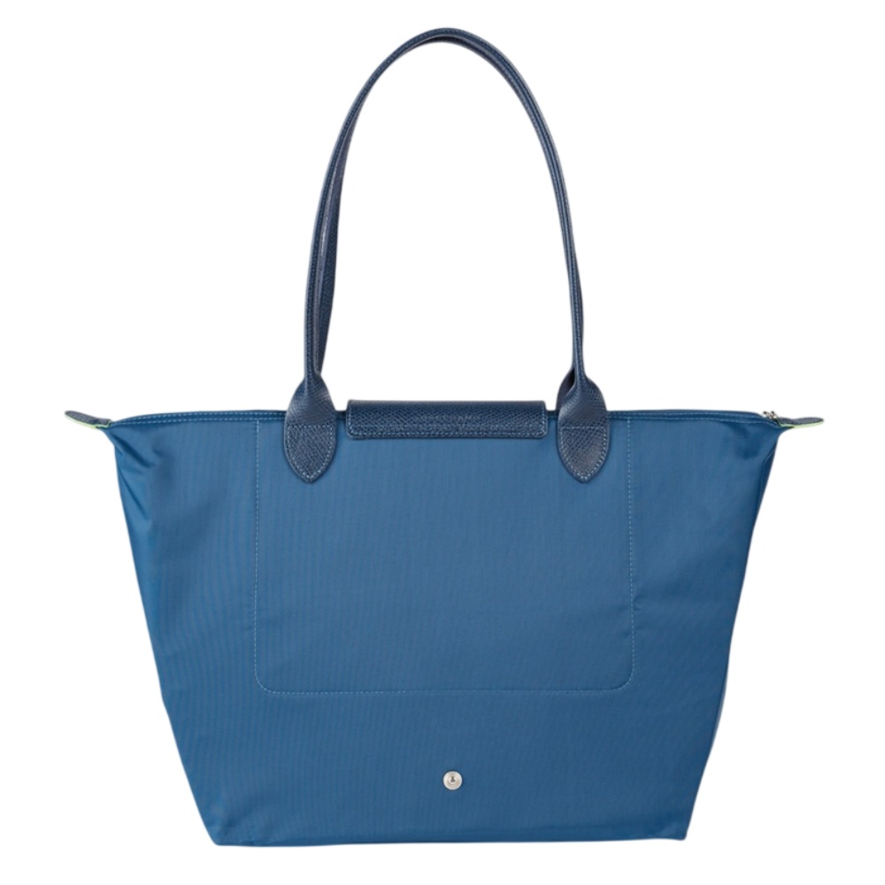 Сумка Longchamp Le Pliage Green L Tote bag Sea Blue - Recycled canvas