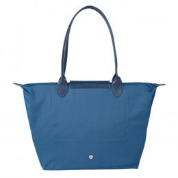 Сумка Longchamp Le Pliage Green L Tote bag Sea Blue - Recycled canvas