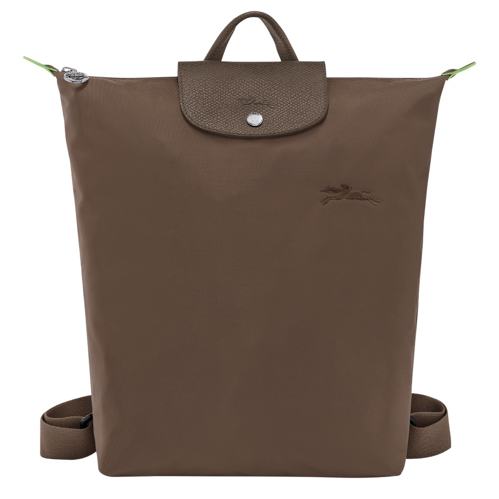 Рюкзак  Longchamp Le Pliage Green M Backpack Terra - Canvas