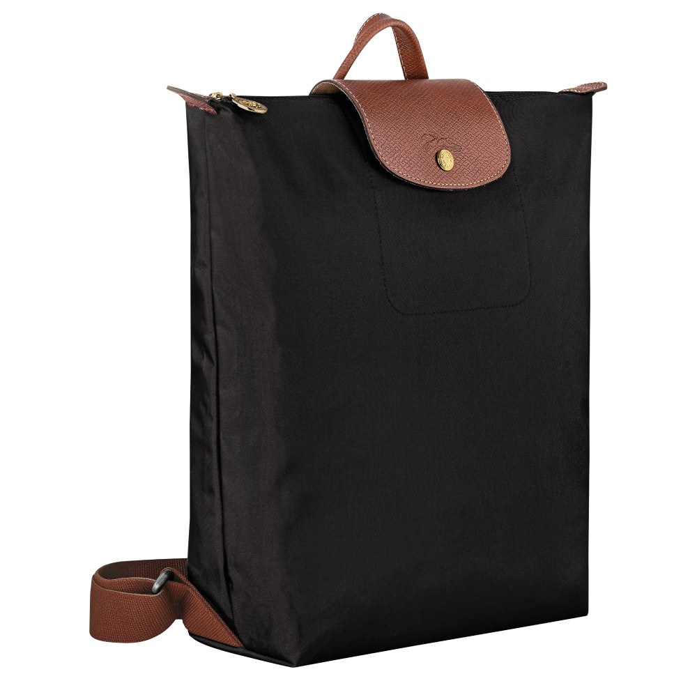 Рюкзак Le Pliage Original M Backpack Black - Canvas