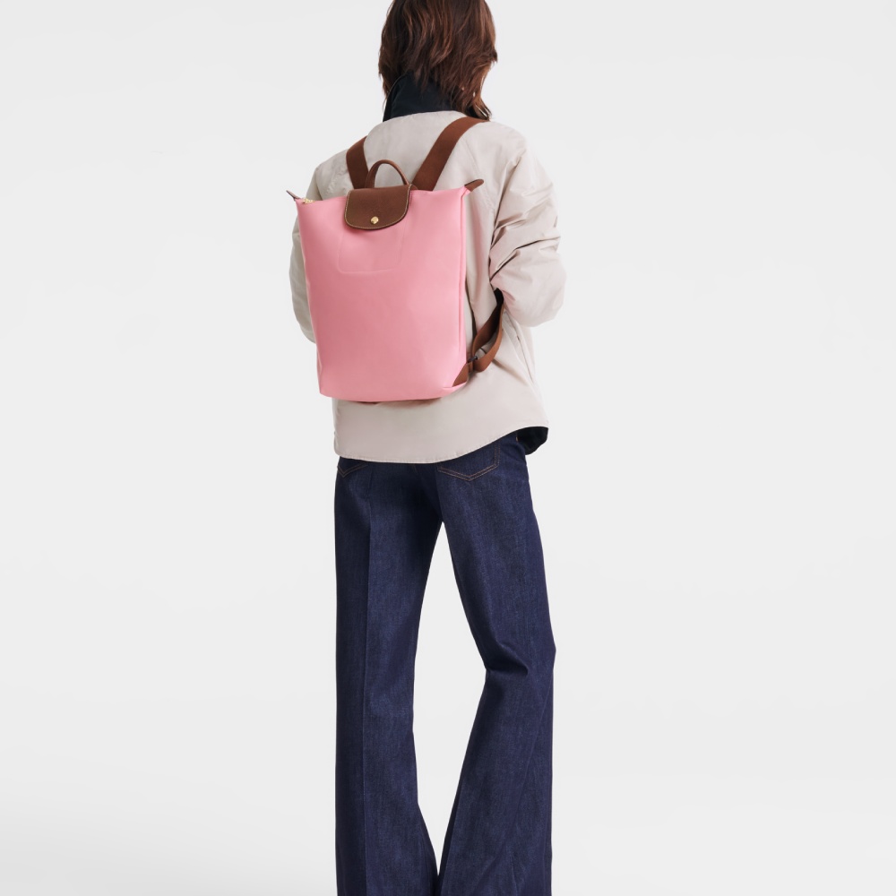 Рюкзак Le Pliage Original M Backpack Marshmallow - Canvas