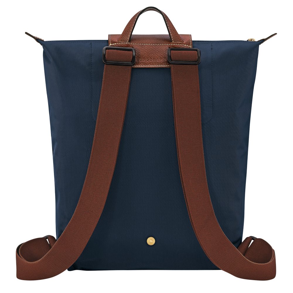 Рюкзак Le Pliage Original M Backpack Navy - Canvas