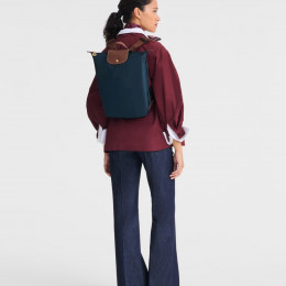 Рюкзак Le Pliage Original M Backpack Navy - Canvas