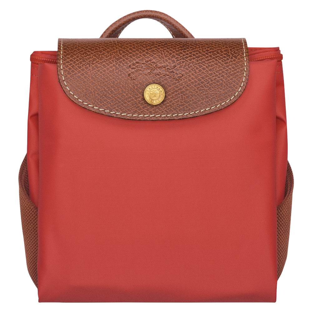 Рюкзак Le Pliage Original M Backpack Tomato - Canvas