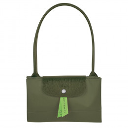 Сумка Longchamp Le Pliage Green L Tote bag Forest - Recycled canvas