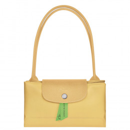 Сумка Longchamp Le Pliage Green L Tote bag Plain Yellow