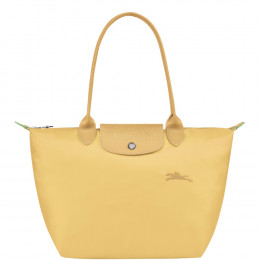 Сумка Longchamp Le Pliage Green L Tote bag Plain Yellow