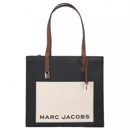 СУМКА MARC JACOBS THE LEATHER GRIND COLORBLOCK MEDIUM TOTE BLACK/MULTI