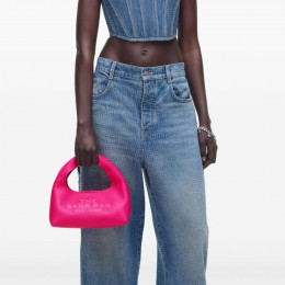 СУМКА MARC JACOBS THE MINI SACK BAG HOT PINK