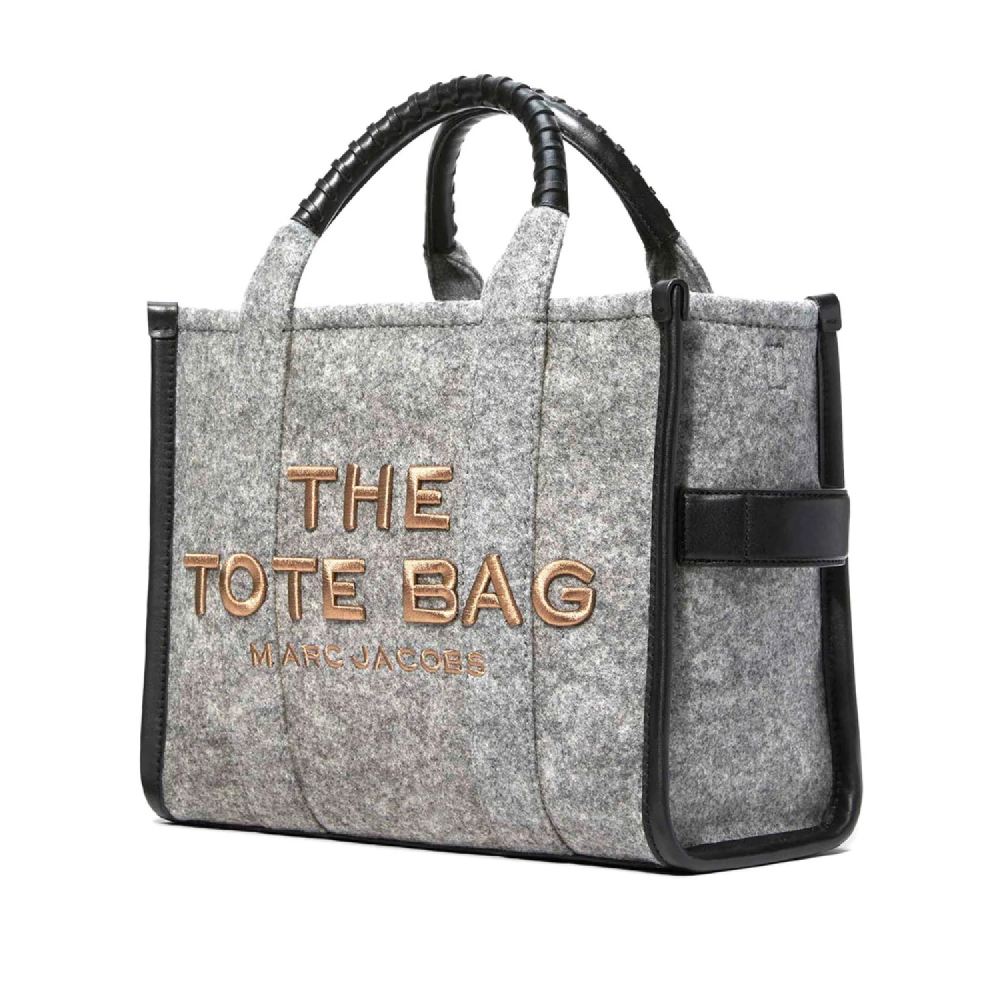 СУМКА MARC JACOBS  THE FELT FLANNEL MEDIUM TOTE BAG HEATHER GREY