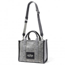 СУМКА MARC JACOBS  THE FELT FLANNEL MEDIUM TOTE BAG HEATHER GREY