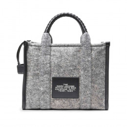СУМКА MARC JACOBS  THE FELT FLANNEL MEDIUM TOTE BAG HEATHER GREY