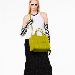 СУМКА MARC JACOBS THE LEATHER MEDIUM TOTE BAG CITRONELLE
