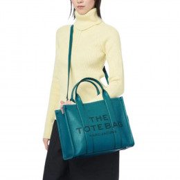 СУМКА MARC JACOBS THE LEATHER MEDIUM TOTE BAG  HARBOR BLUE