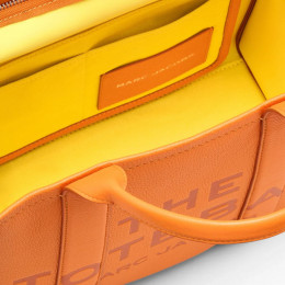 СУМКА MARC JACOBS THE LEATHER MEDIUM TOTE BAG TANGERINE