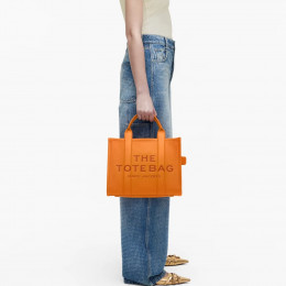СУМКА MARC JACOBS THE LEATHER MEDIUM TOTE BAG TANGERINE